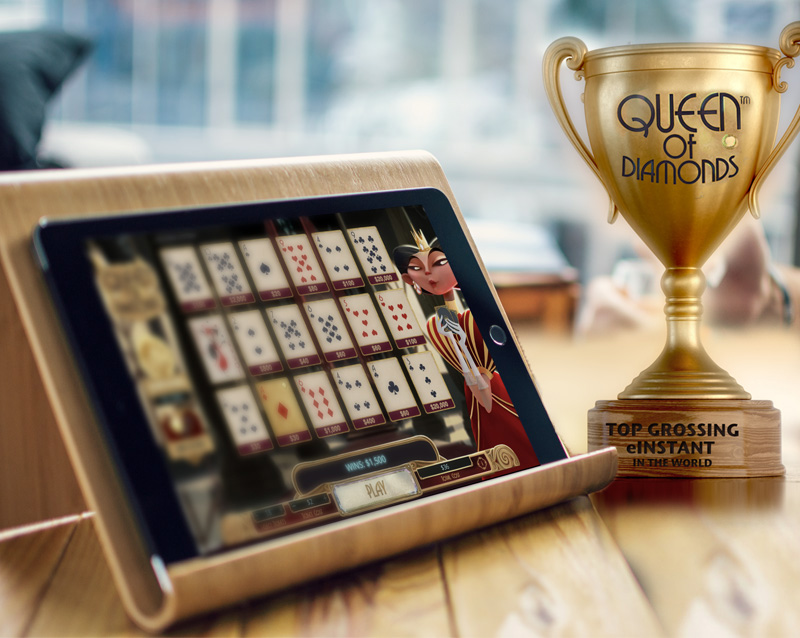 Did you know? NPi's Queen of Diamonds game is rank as the top grossing eInstant game in the world